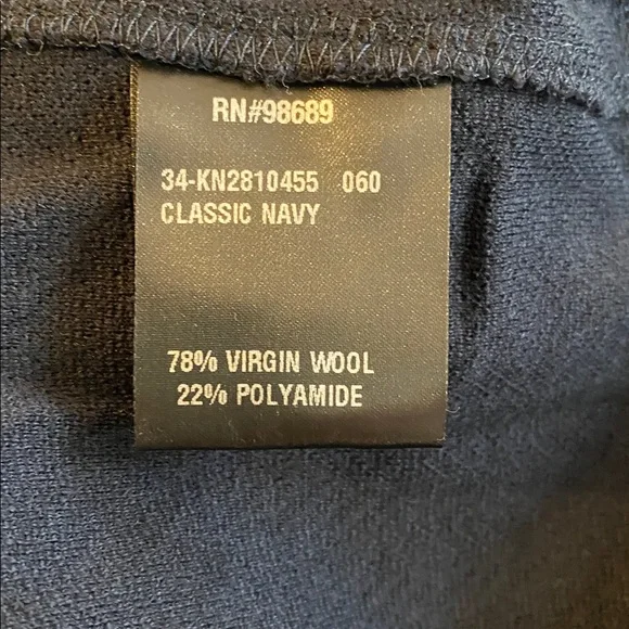 Todd Snyder LS Herrington Knit Navy Shirt Sz Large.  NWT - Picture 6 of 6